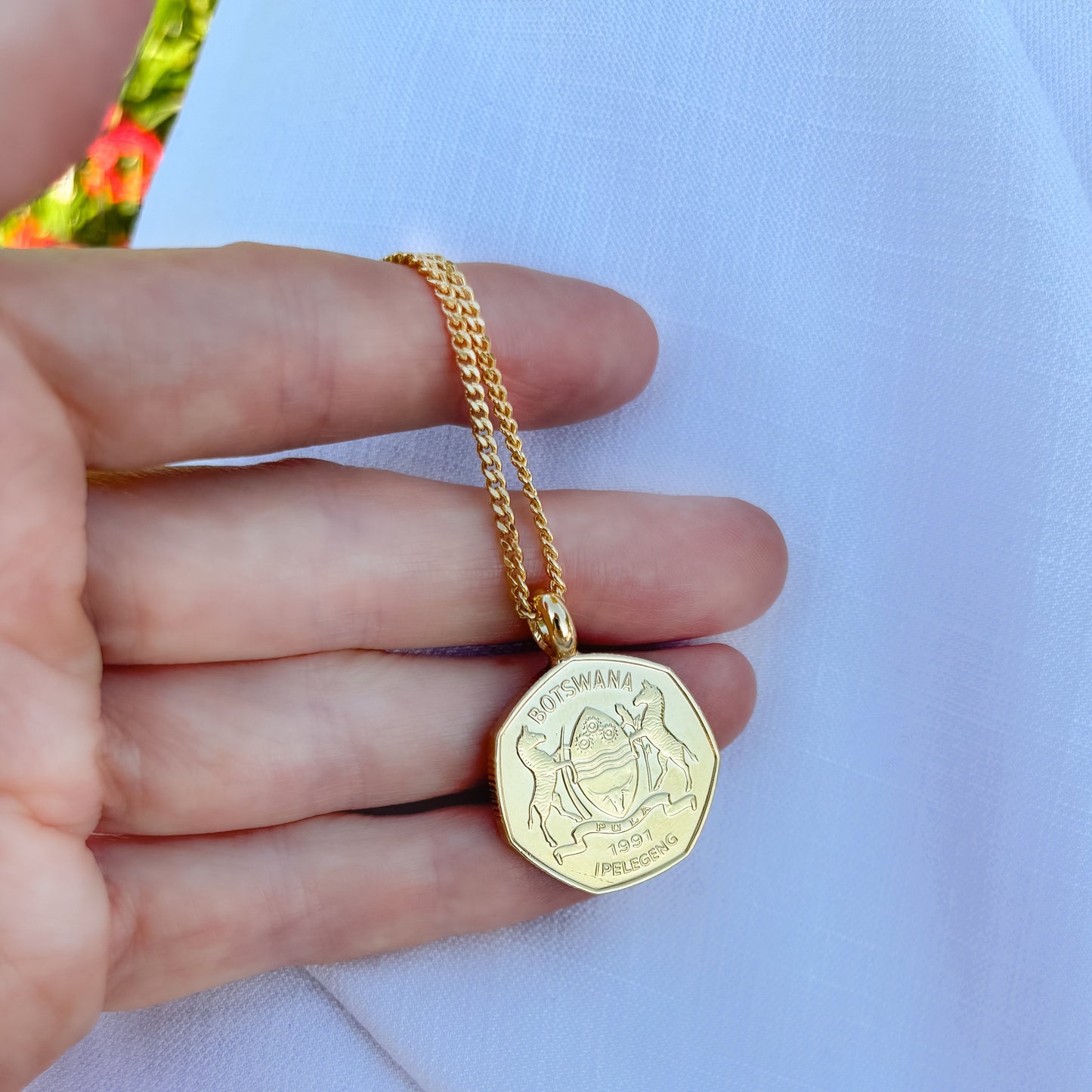 Pula Necklace from Botswana